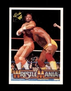1990 Classic WWF #100 Hulk Hogan Macho Man Randy Savage - Bild 1 von 2