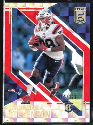 2021 Panini Chronicles - Elite Update Red #188 Rhamondre Stevenson /399 (RC) - Image 1 of 2