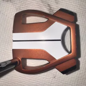 TaylorMade Spider X Copper/White Single Bend RH Putter 32.5in C6 544g - Picture 1 of 10