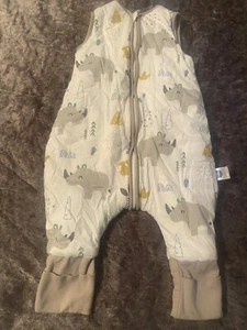 Baby Schlafsack mit Beinen / Schlafanzug Gr. 70cm 2,5 Tog - Bild 1 von 4