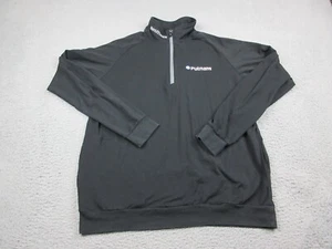 Travis Mathew Sweater Mens Large Black Golf 1/2 Zip Sweatshirt Casual Outdoors - Picture 1 of 15