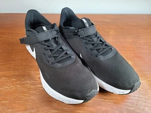 Scarpe Nike Revolution 5 Flyease da uomo - BQ3211-004 - nero/bianco - 14 US - Foto 1 di 10
