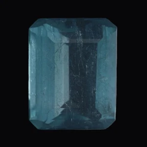 Loose Tourmaline - Emerald Cut 12.61ct GIA Green-Blue Solitaire - Picture 1 of 6