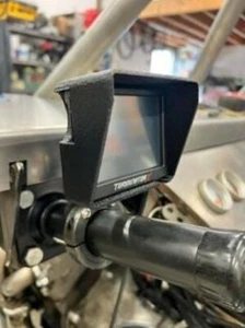 Screen mounts for Holley 3.5 inch handheld to Motion Raceworks steering column. - Picture 1 of 9