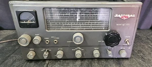 VINTAGE NATIONAL RADIO CO. MODEL NC-125 HAM RADIO RECEIVER - Zdjęcie 1 z 9