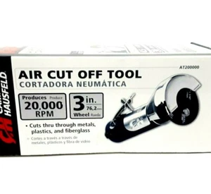 Air Cut Off Tool 20K Rpm 3 inch Wheel Campbell Hausfeld for 30 Gallon or Larger - Picture 1 of 11
