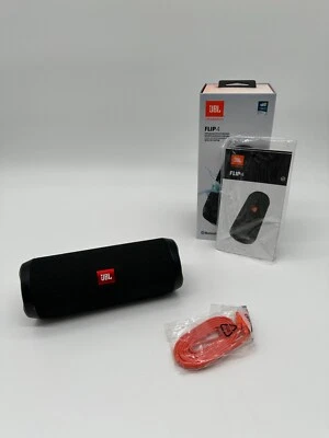 JBL Flip 4 Bluetooth Lautsprecher - Schwarz  inkl. Ladekabel & OVP #13 - Bild 1 von 4
