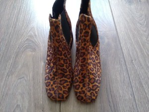 m&s leopard print boots