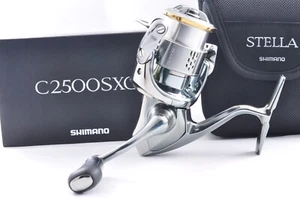 Carrete de pesca giratorio Shimano 18 Stella C2500SXG casi como nuevo de Japón #04129 VTR - Imagen 1 de 13