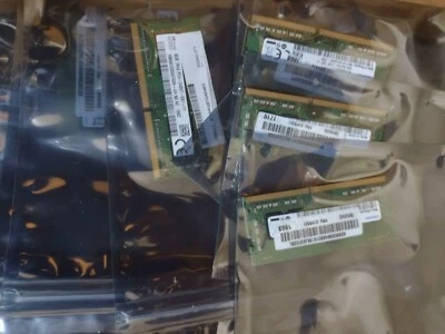 LOT 35 Lenovo 8GB DDR4 so-dimm  FRU: 01FR301 PC4-2400T, FRU::03T7414 PC4-2133T  - Image 1 of 4