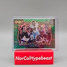 2022 Panini Select Football Malik Willis RC #452 Field Level Green Prizm /5