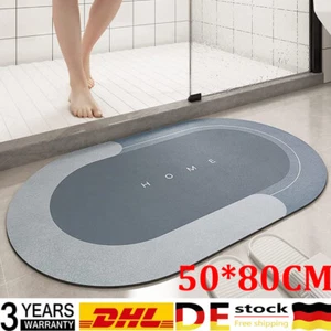 Super Absorbierende Bodenmatte Weichteppich Badezimmer Rutschfeste Haushalt DHL - Bild 1 von 21