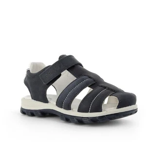 SCARPE SANDALI SANDALO BAMBINO PRIMIGI 5391211 PELLE BLU ORIGINAL PE 2020 NEW - Picture 1 of 3