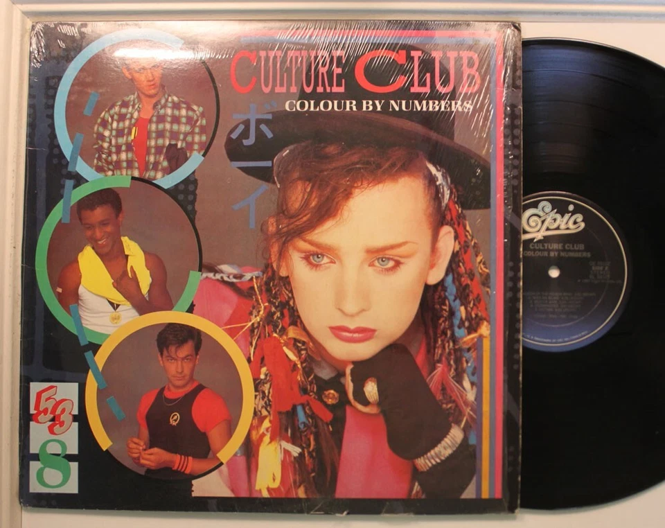 Culture Club Lp Colour By Numbers On Epic - Vg / vg To Nm (In Shrink) - Image 1 of 1