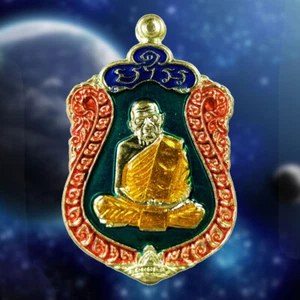 Ciondolo amuleto tailandese Phra LP TIM potente magia ricchezza sacra talismano protezione vita - Foto 1 di 11
