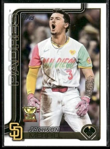 2025 Topps #125 Jackson Merrill Holiday Tin Variation - Imagen 1 de 2