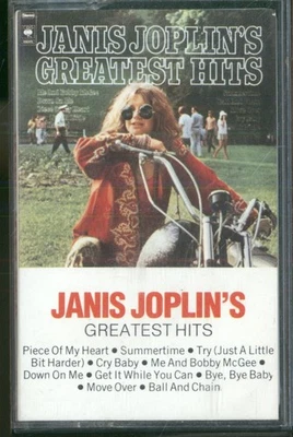 Janis Joplin Janis Joplin's Greatest Hits cassette Europe Cbs cassette. Grey - Image 1 of 2