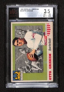 1955 Topps All-American #12 Otto Graham BVG 3.5 - Picture 1 of 2