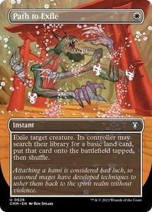 MTG - Path to Exile - Borderless - Commander Masters - Magic the Gathering - Picture 1 of 1