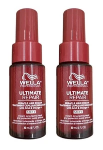 Lot of 2: Wella Ultimate Repair Miracle Hair Rescue Leave-In Treatment - 1 fl oz - Picture 1 of 6