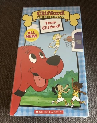 Clifford the Big Red Dog: Team Clifford VHS Tape 2004 NEW 45 Minutes - Image 1 of 4