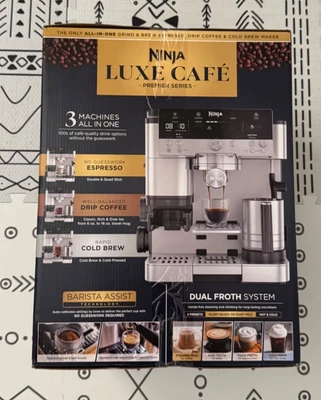 Cafetera y espresso Ninja Luxe Café Premier Series - ¡SELLADA DE FÁBRICA! Foto 1 de 4