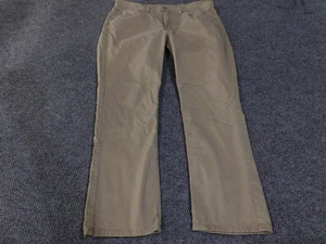 Levis 514 Pants Mens 38x32 Khaki Straight Fit Stretch Cotton Waterless Jeans - Picture 1 of 13