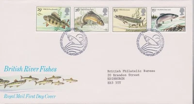 Great Britain FDC 1983.01.26. British River Fishes Series Z4478 - Image 1 of 4