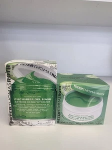 Peter thomas roth cucumber gel mask 150ml & detox hydra gel eye patches 30 pairs - Picture 1 of 11
