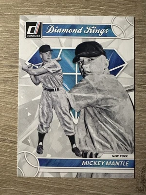 Panini Donruss 2023 - Mickey Mantle - Diamond Kings Insert - Yankees Foto 1 de 2
