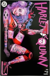 Harley Quinn #49 Nathan Szerdy Exclusivo TATUAJE Variante Comercial 2025 - Imagen 1 de 7