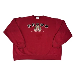 Brown University Sweatshirt Herren XL rot NCAA College Pullover Rundhals Fleece - Bild 1 von 7