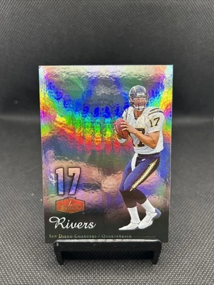 Philip Rivers 06 Flair Showcase #80 MINT Chargers HOF Jersey Wolfpack Refractor - Image 1 of 2