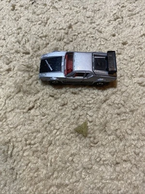 TOMICA De Tomaso Pantera GTS Car Model, Silver/Black, 1/61 Scale, 1978 TOMY F55 - Image 1 of 4