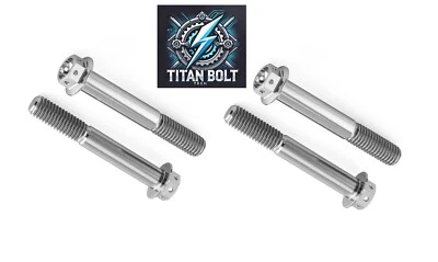 4  Titanium Front Caliper Race Bolts  Suzuki GSXR600 GSXR750  2011-2024 M10x70mm - Image 1 of 4