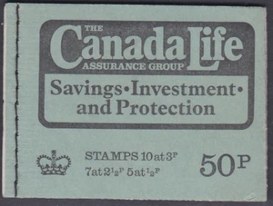 DT11 1971 May 1973 Canada life assurance 50p Stitched Booklet - complete - Picture 1 of 1