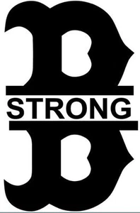 Boston Strong Be Strong Car Window or Laptop Ipad Sticker Decal Marathon Support - Picture 1 of 7