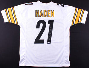 Joe Haden Signed Pittsburgh Steelers Jersey (TSE) 3×Pro Bowl DB 2013, 2014, 2019