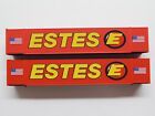N SCALE 1/160 - LOT OF (2) CUSTOM ESTES 53' INTERMODAL SHIPPING CONTAINERS NICE!