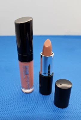 Brillo de labios bareMinerals Maravilloso Moxie + lápiz labial mini dúo WILD ONE & DREAM BIG Foto 1 de 4