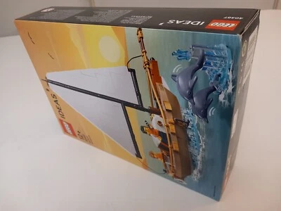 LEGO 40487 IDEAS VOILIER AVENTURE SAILBOAT BATEAU NEUF NEW BOITE MISB EXPERT lot - Photo 1/2