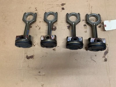 14-16 BMW 228i 328i 428i 528i 2.0L N20 ENGINE CONNECTING ROD & PISTONS LOT3316 - Image 1 of 4