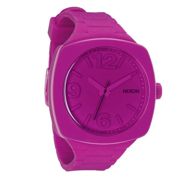 Nixon Women's A265-644 Pink Dial Plastic Analog Watch - Image 1 of 1