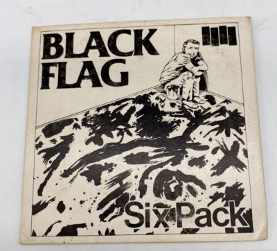 Black Flag  SixPack 3" CD Ep SST Records Rare CD3 1982 Foto 1 de 4