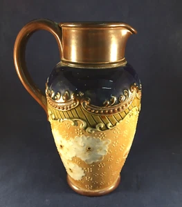 Antique Doulton Lambeth Slaters Stoneware Jug - Picture 1 of 7