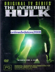 The INCREDIBLE HULK Search For A Cure Bill BIXBY Lou FERRIGNO TV SERIES DVD NEW - Bild 1 von 1