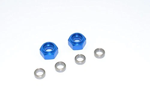 GPM DT3010F-B Aluminum Front Wheel Hex Hubs Adapter Set For Tamiya DT03 Hop Ups - Image 1 of 1