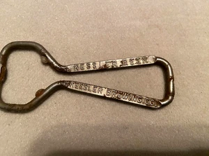 1950s KESSLER Beer Brewery Company Helena Montan Heavy Metal Bottle Opener Beer - Picture 1 of 2
