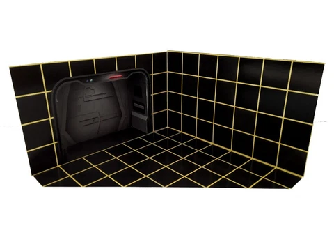 Star Trek TNG Holodeck with Arch Custom Display 3.75 scale ReAction Figures Cover