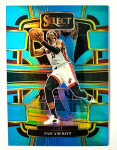 2023-24 Panini Select Bam Adebayo BLUE Prizm Card SP #/299 Heat Star! - Picture 1 of 3
